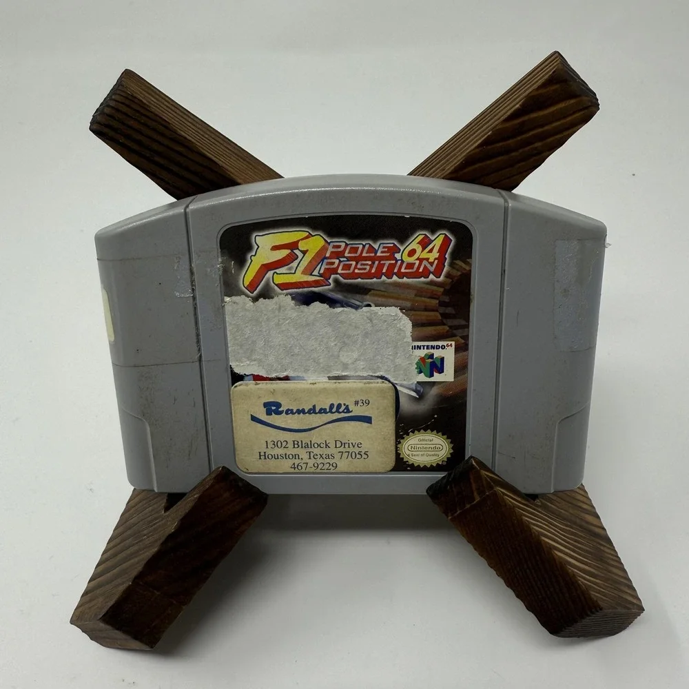 F1 Pole Position 64 Nintendo 64 N64 Video Game Cartridge‎ Racing Authentic